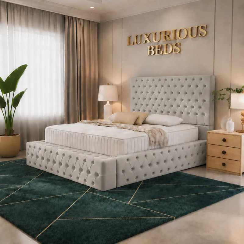 Luxurious Beds Chesterfield Ambassador Park Lane Bed Frame
