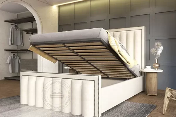 Hilton King Size Ottoman Storage Bed Frame