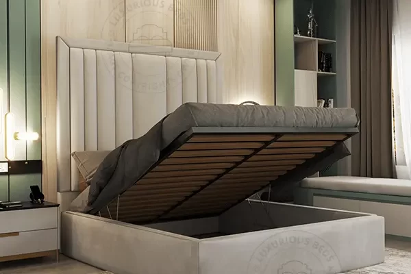 Apollo Ottoman Storage Bed Frame - Gas Lift Beds UK