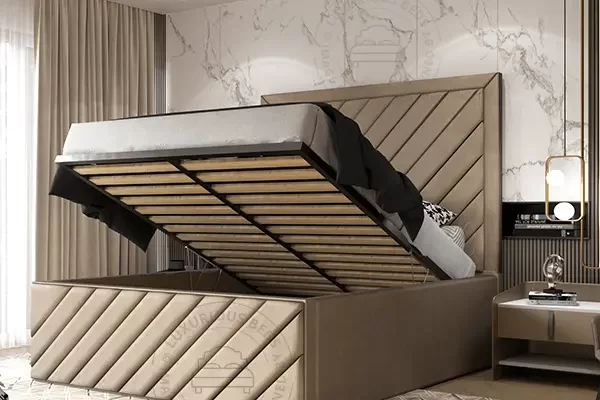 Advisor Upholstered Ottoman Storage Bed Frame