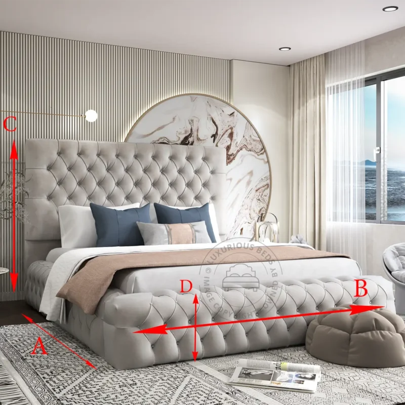 Thick panel sides beds uk - fat side rails bed frames