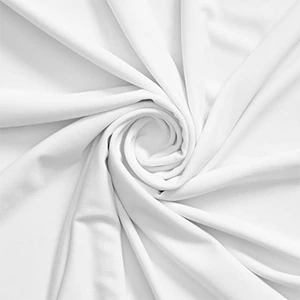 White Plush Velvet Swatch - Bed Fabric Sample