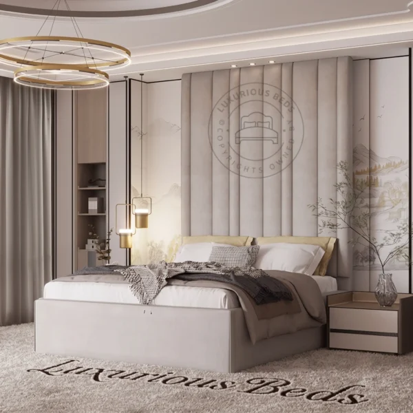 Luxurious Beds Luxury Celine High Headboard Bed Frame
