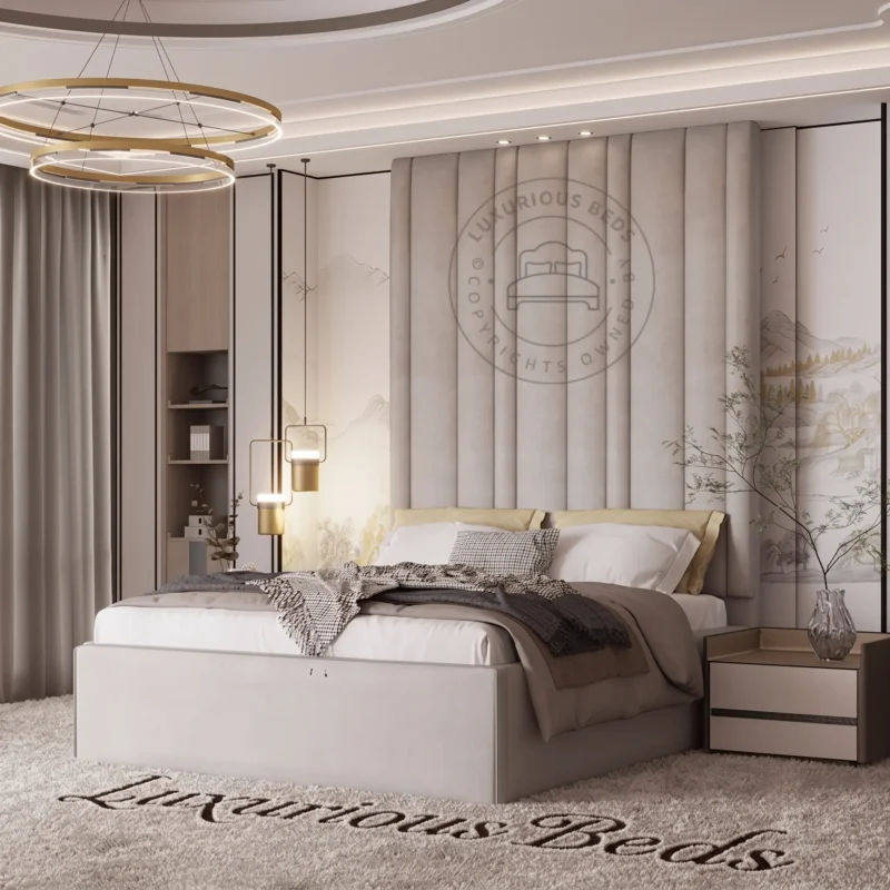 Luxurious Beds Luxury Celine High Headboard Bed Frame